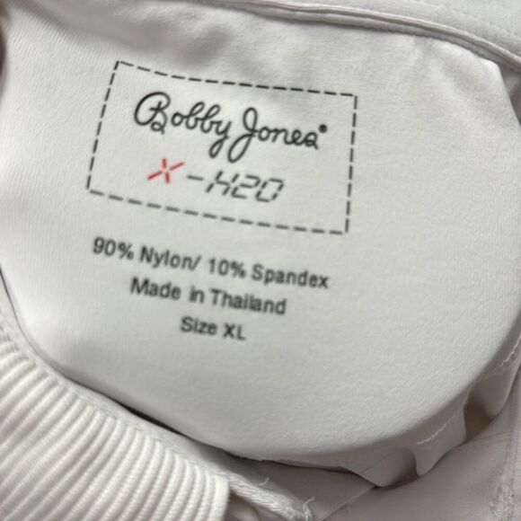 Bobby Jones white x-h20 performance knitwear polo xl - Picture 8 of 8